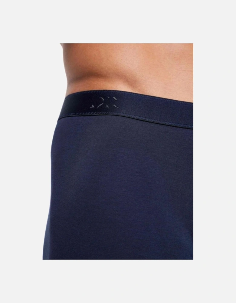 Jack Pima Cotton Boxer Trunk, Navy