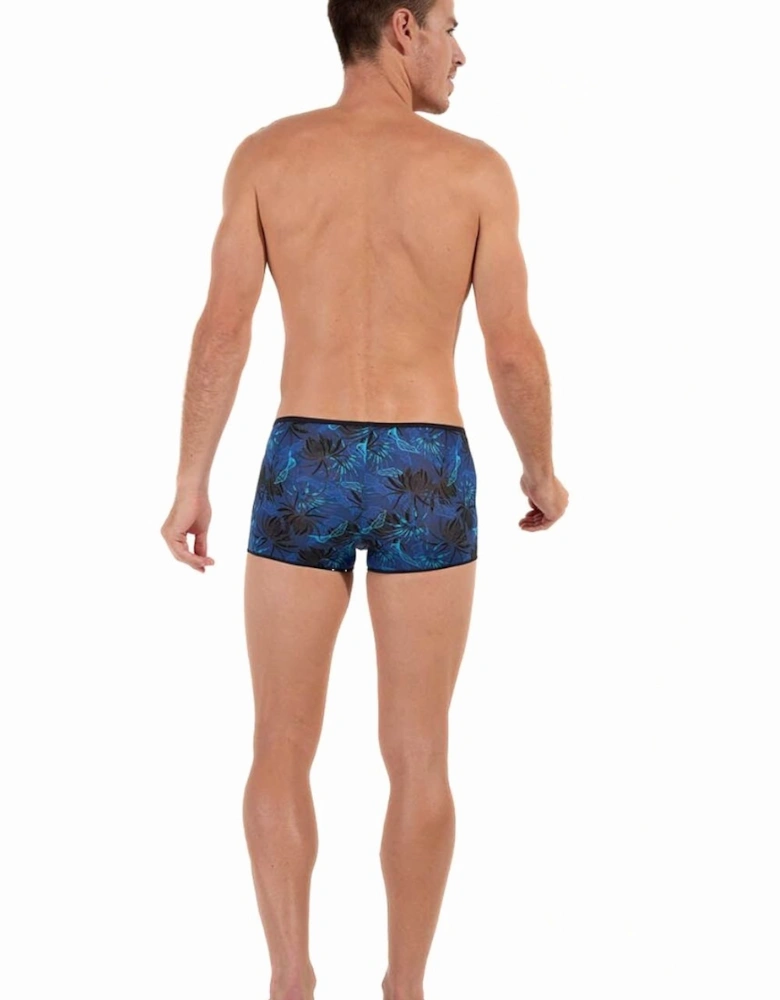 Temptation Palay Flowers Boxer Trunk, Blue