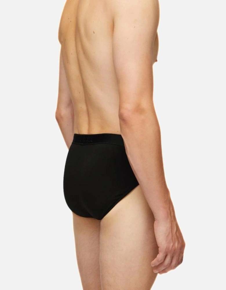 Jack Pima Cotton Brief, Black