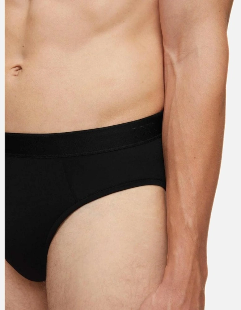 Jack Pima Cotton Brief, Black