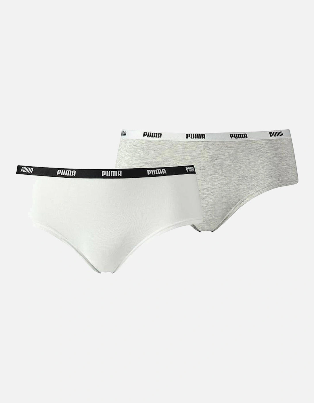 Cotton Modal Stretch 2-Pack Iconic Hipster Brief, White/Grey, 3 of 2