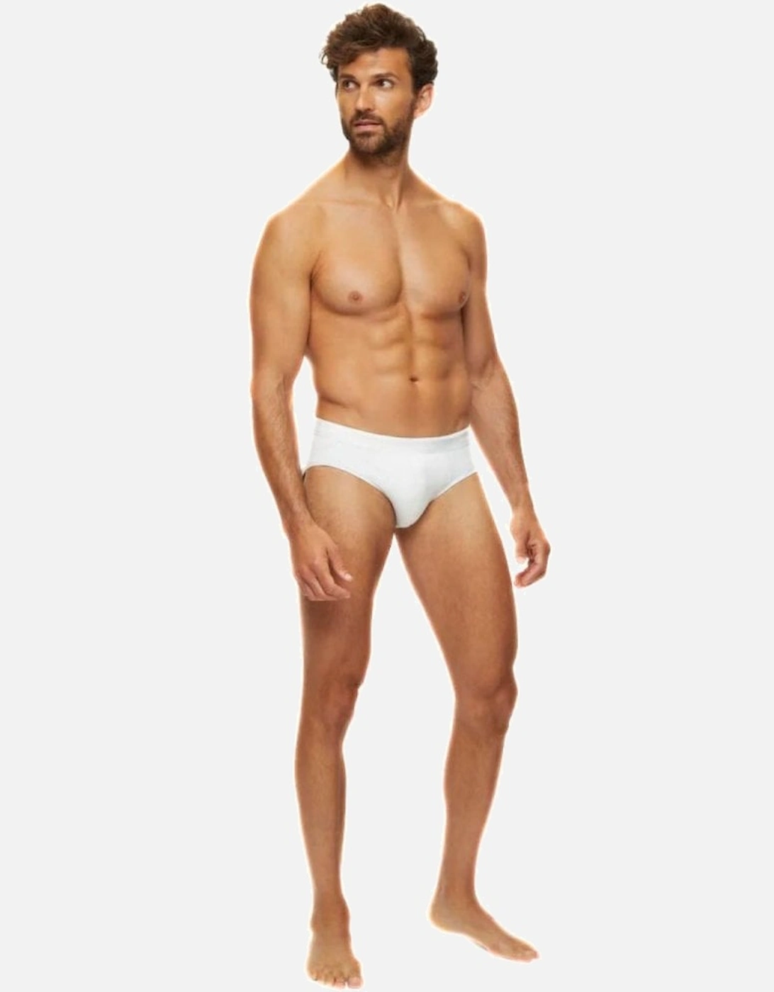 Jack Pima Cotton Brief, White