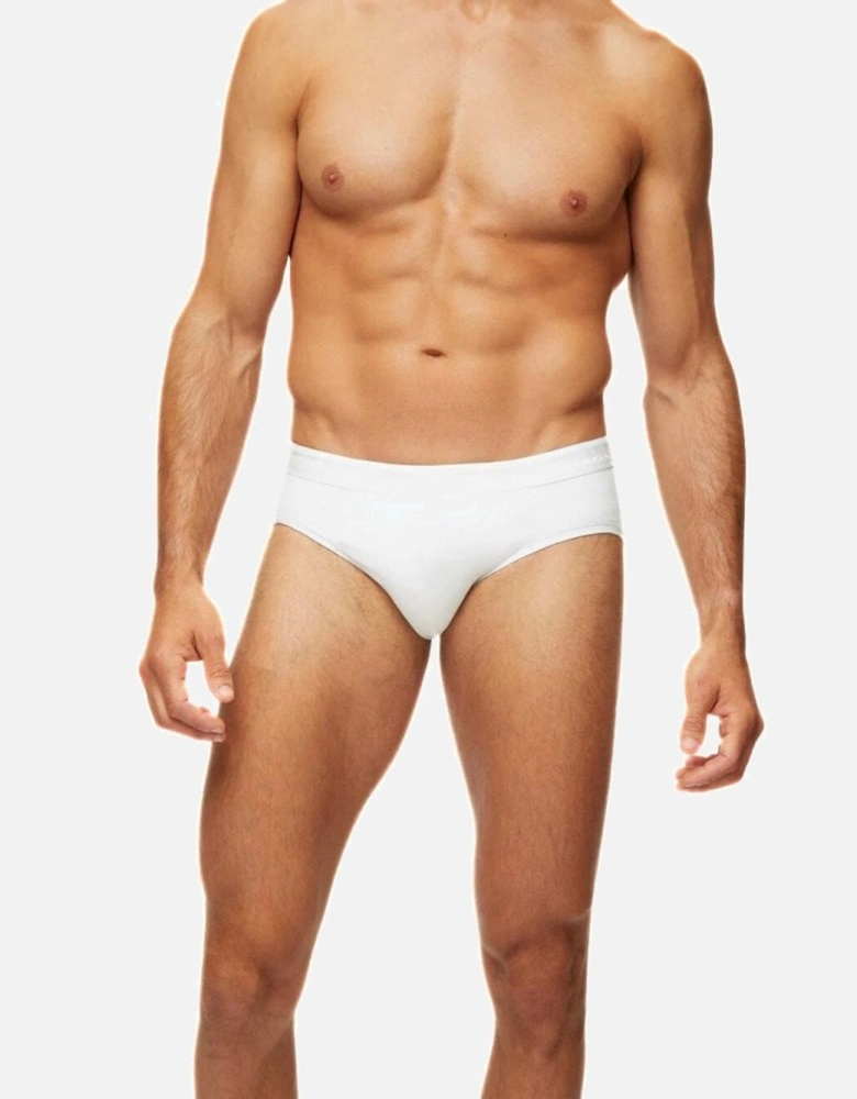 Jack Pima Cotton Brief, White