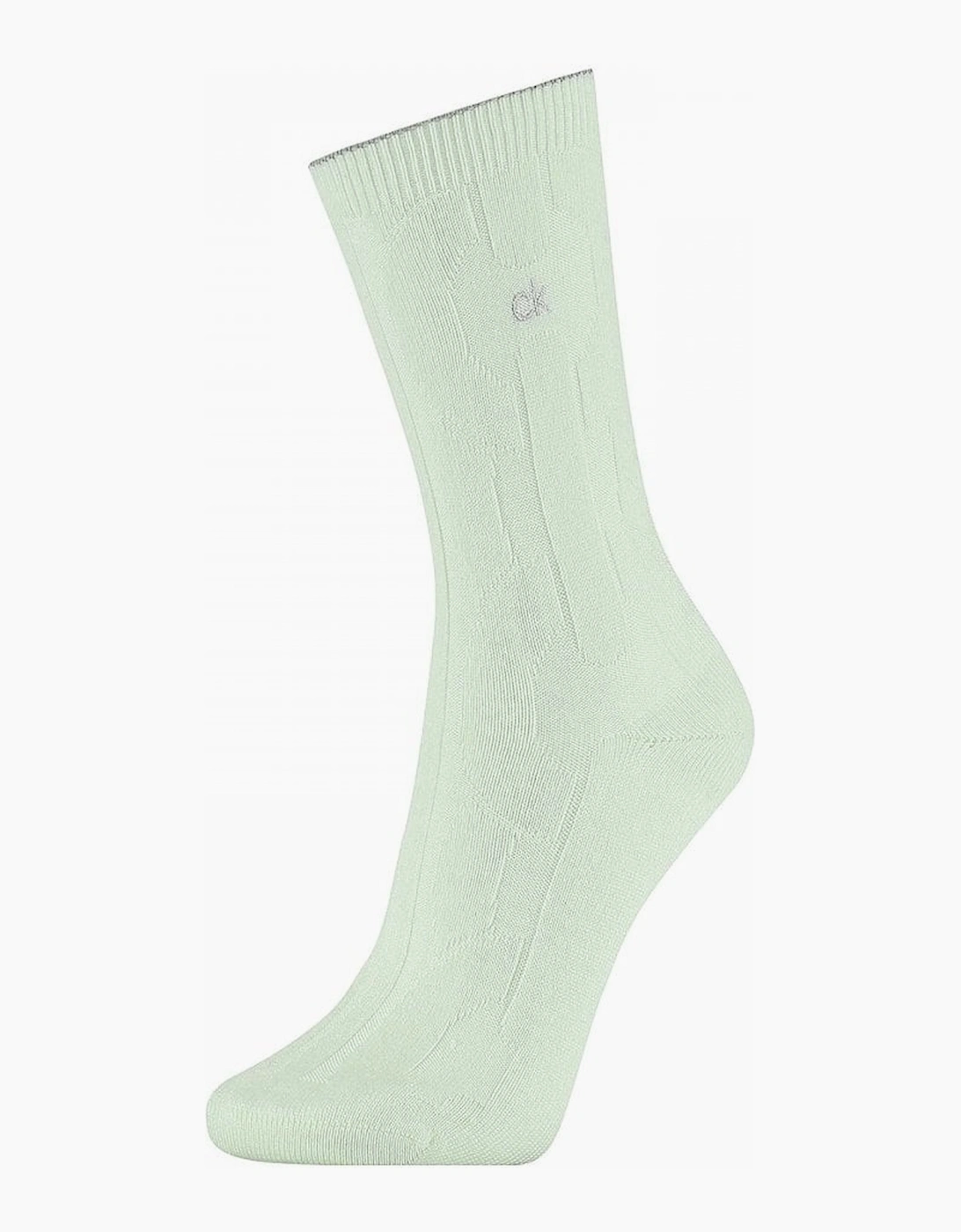 Calvin Klein Women's Women's Luxury Crew Sock One Size, Beige - Green - Size: 13/6.5/7/7.5/11.5/5/12/5.5/12.5/6/10/3.5/10.5/4/11/4.5/8/2/9/2.5/9.5/3/O