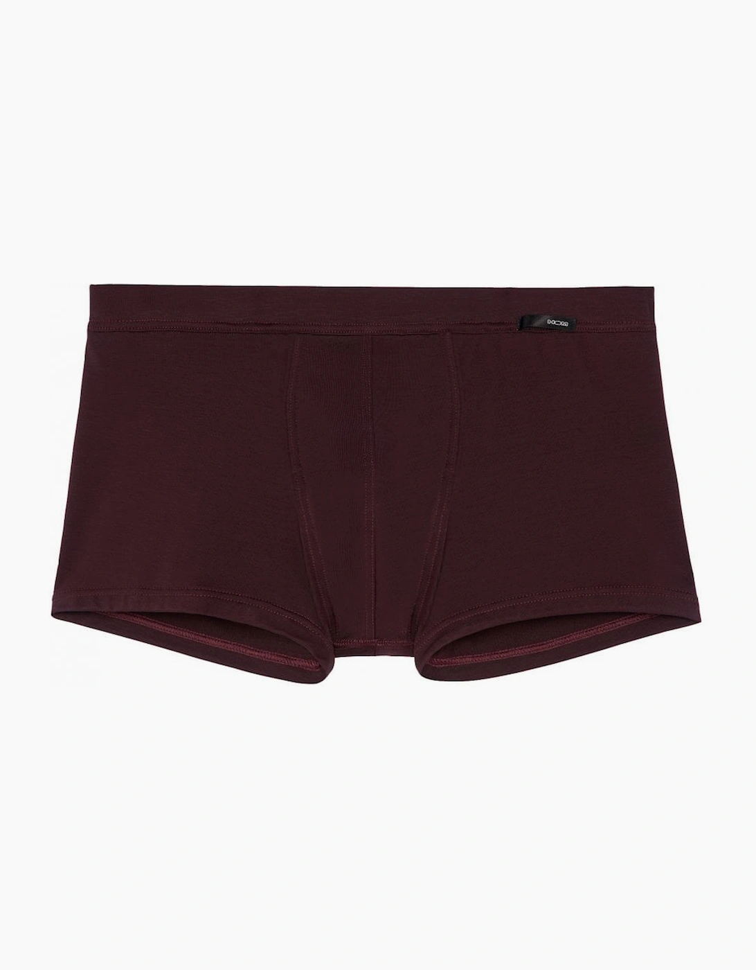 HOM Hom Men's Tencel Soft Comfort Boxer Trunk, Burgundy - Red