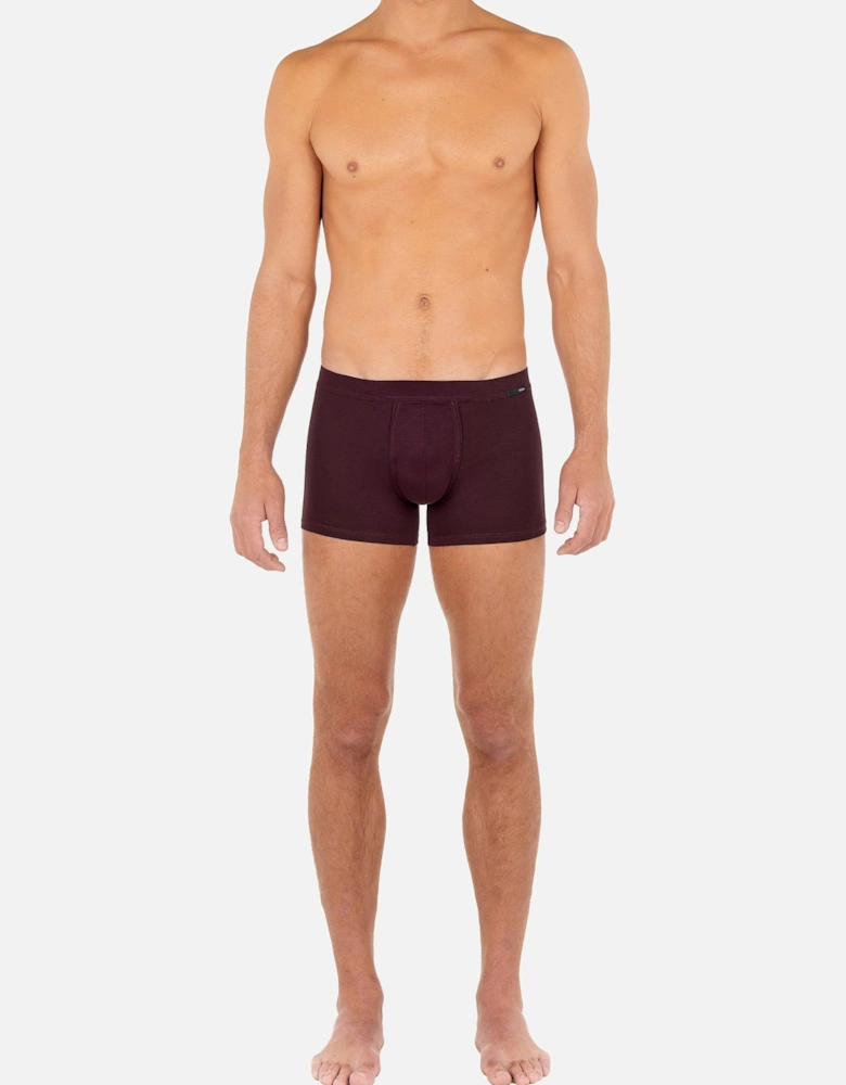 Tencel Soft Comfort Boxer Trunk, Burgundy