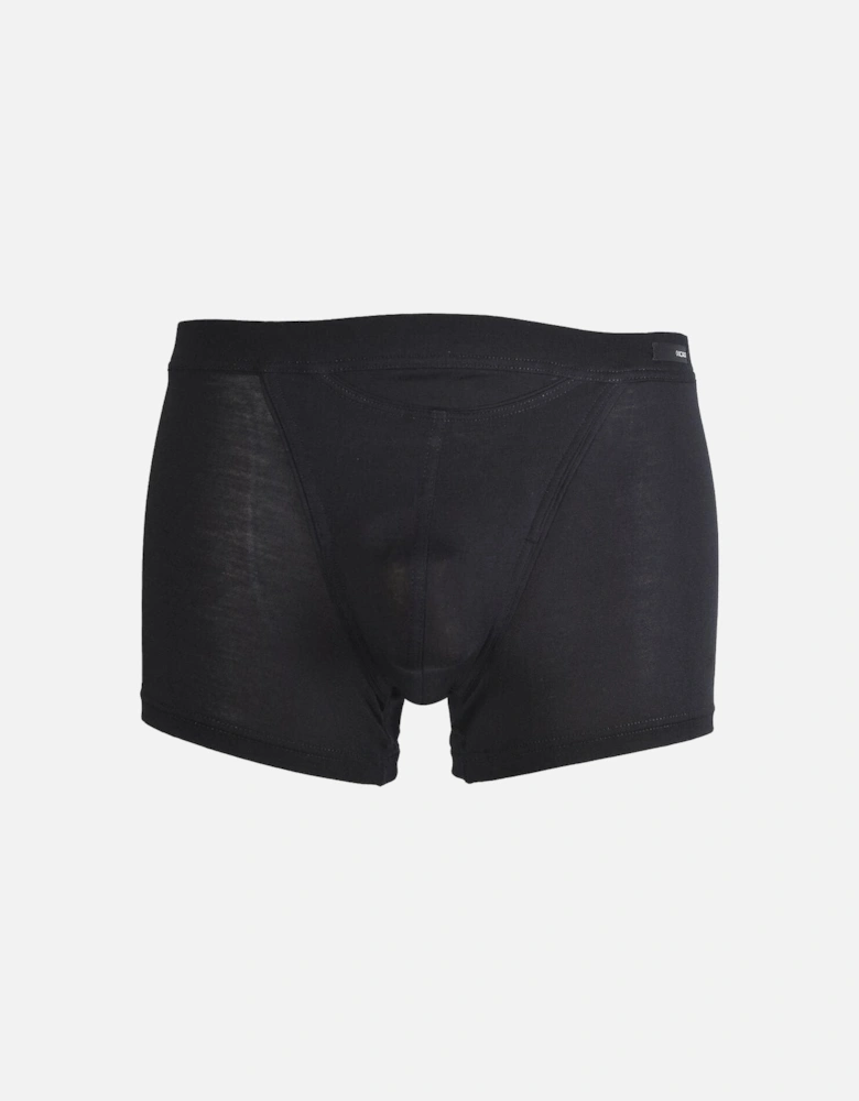 Tencel Soft Comfort Boxer Trunk, Black