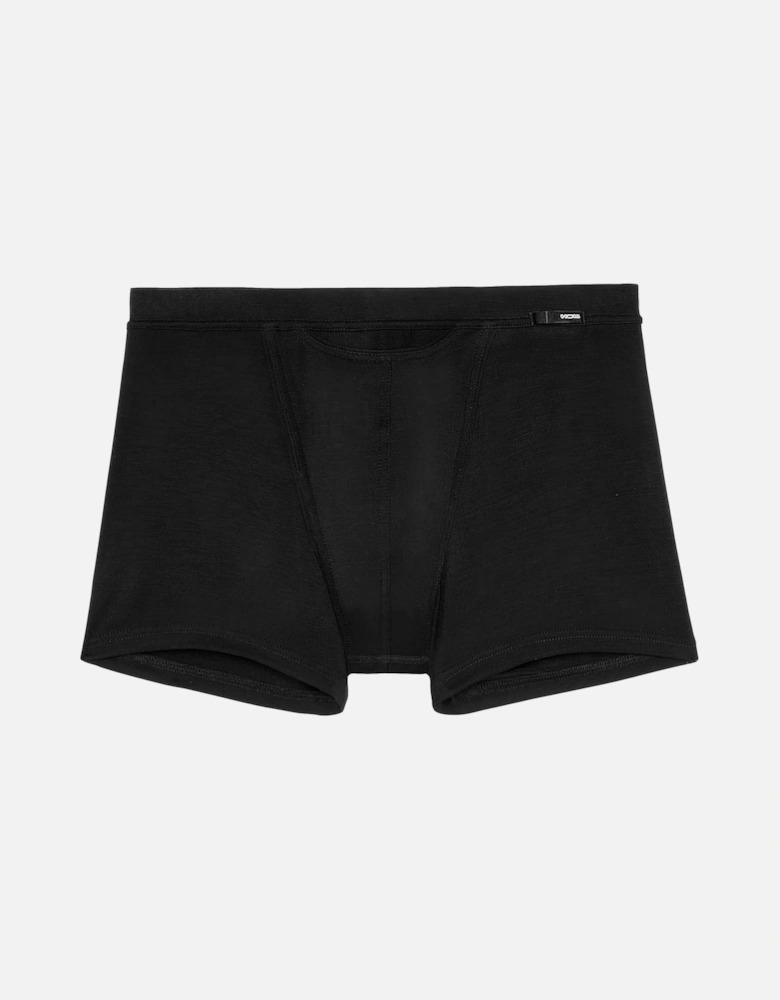 Tencel Soft Comfort Boxer Trunk, Black