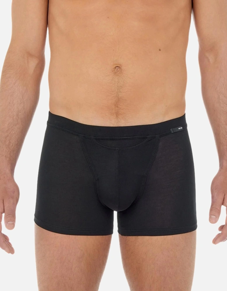 Tencel Soft Comfort Boxer Trunk, Black