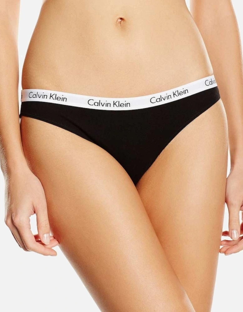 Carousel 3-Pack Bikini Briefs, Black/White/Grey