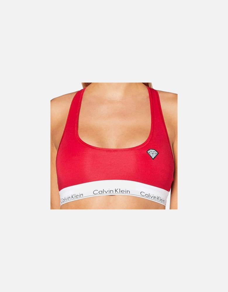 Modern Cotton Bralette, Empower