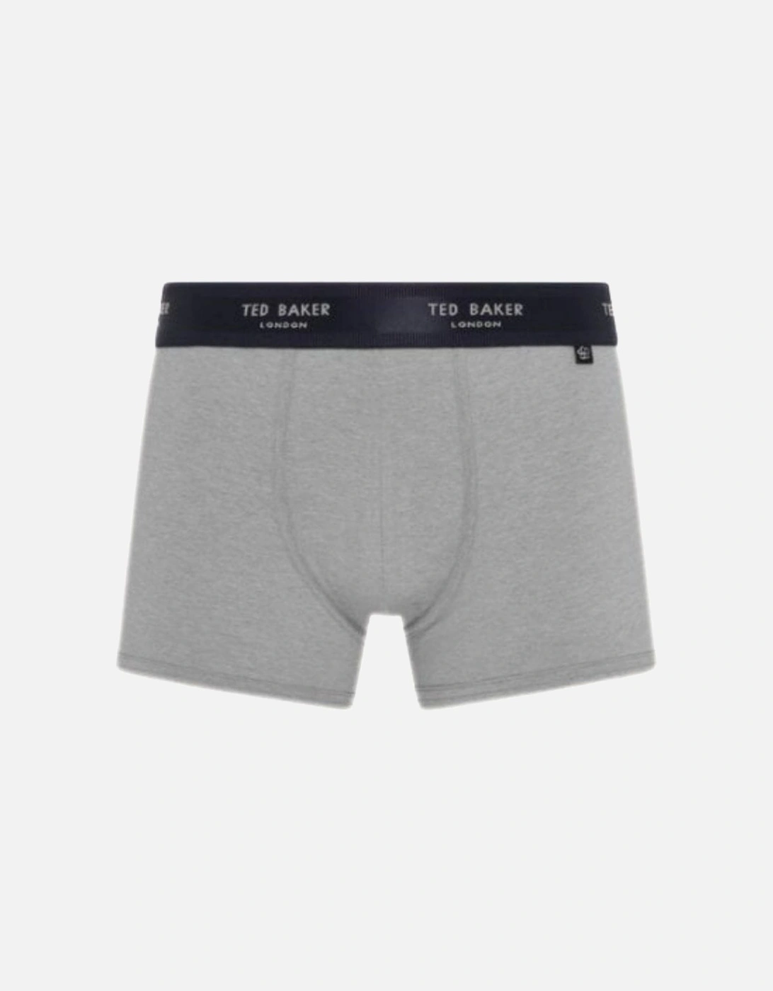 3-Pack Coloured Boxer Trunks, Navy/Blue/Grey