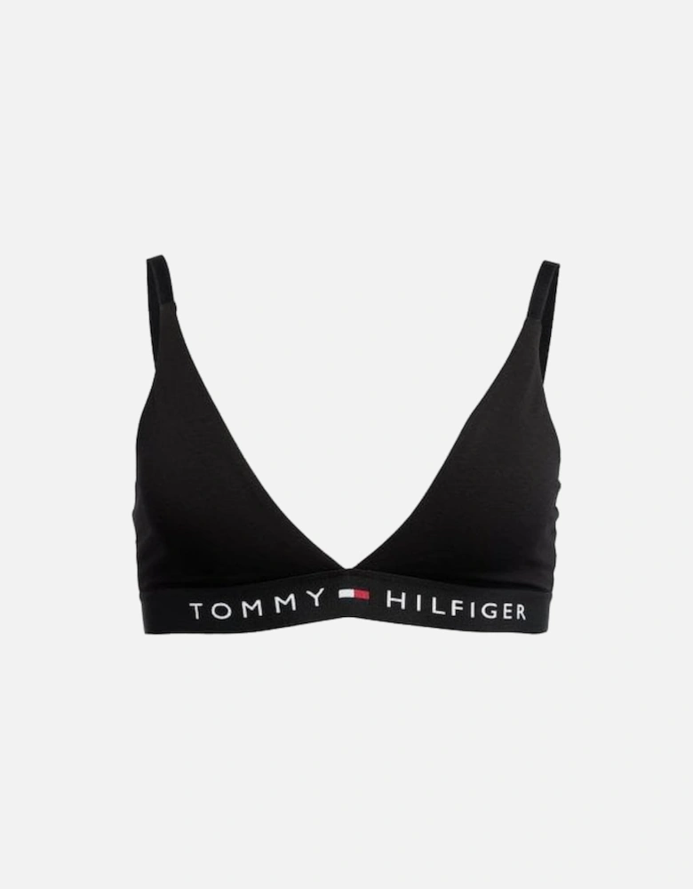 TH Original Unlined Triangle Bra, Black