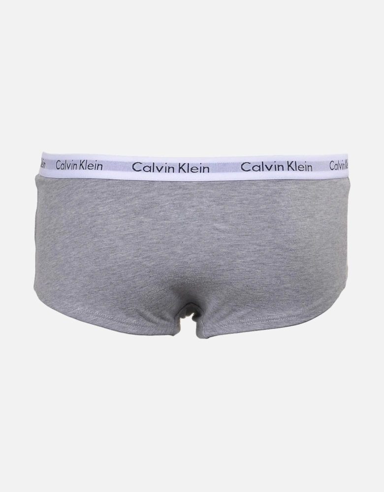 Girls 2-Pack Modern Cotton Shorty Brief, Pink/Grey