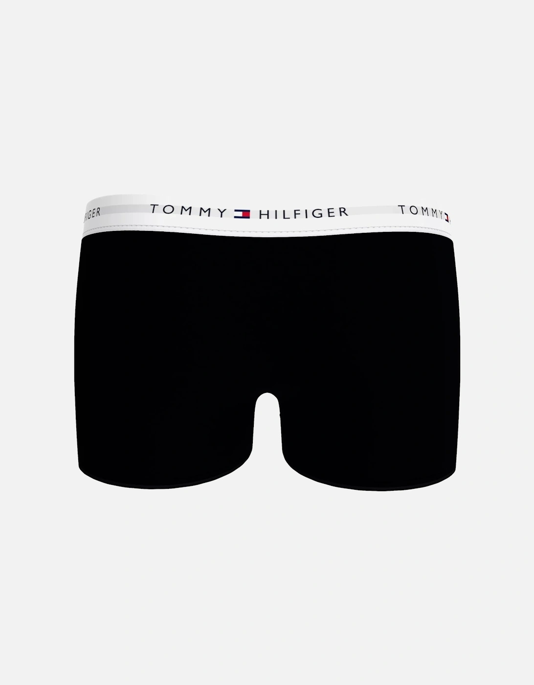 2-Pack Heritage Logo Boys Boxer Trunks, Black