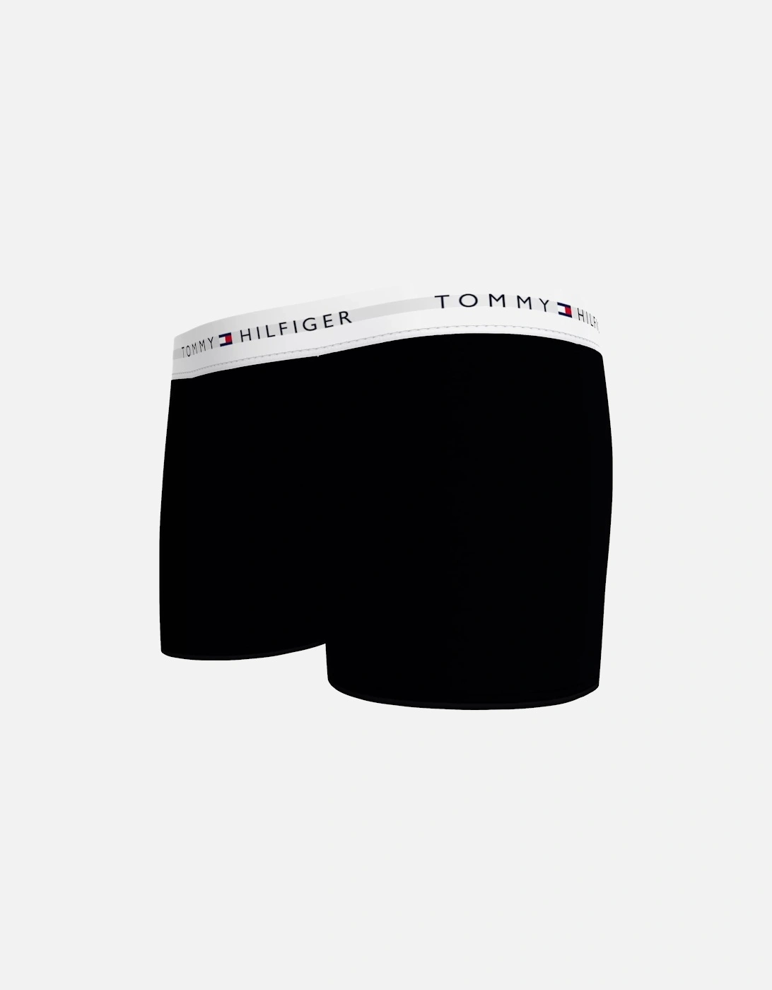 2-Pack Heritage Logo Boys Boxer Trunks, Black