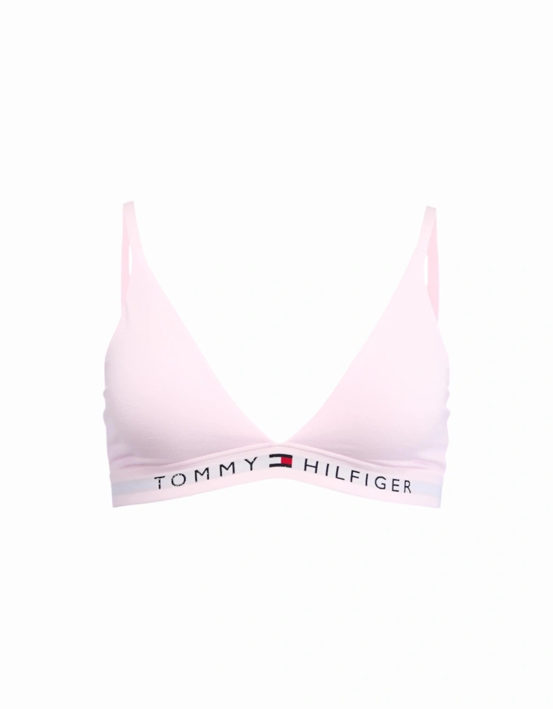 TH Original Unlined Triangle Bra, Light Pink