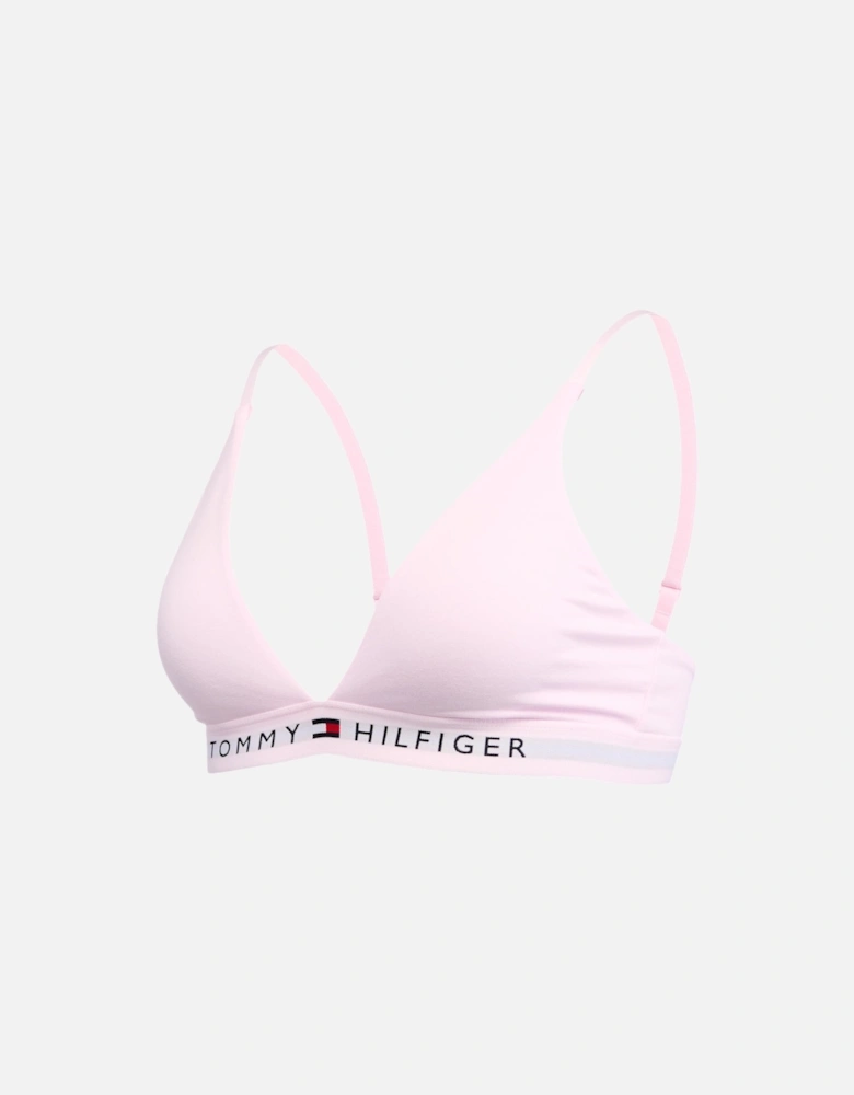 TH Original Unlined Triangle Bra, Light Pink