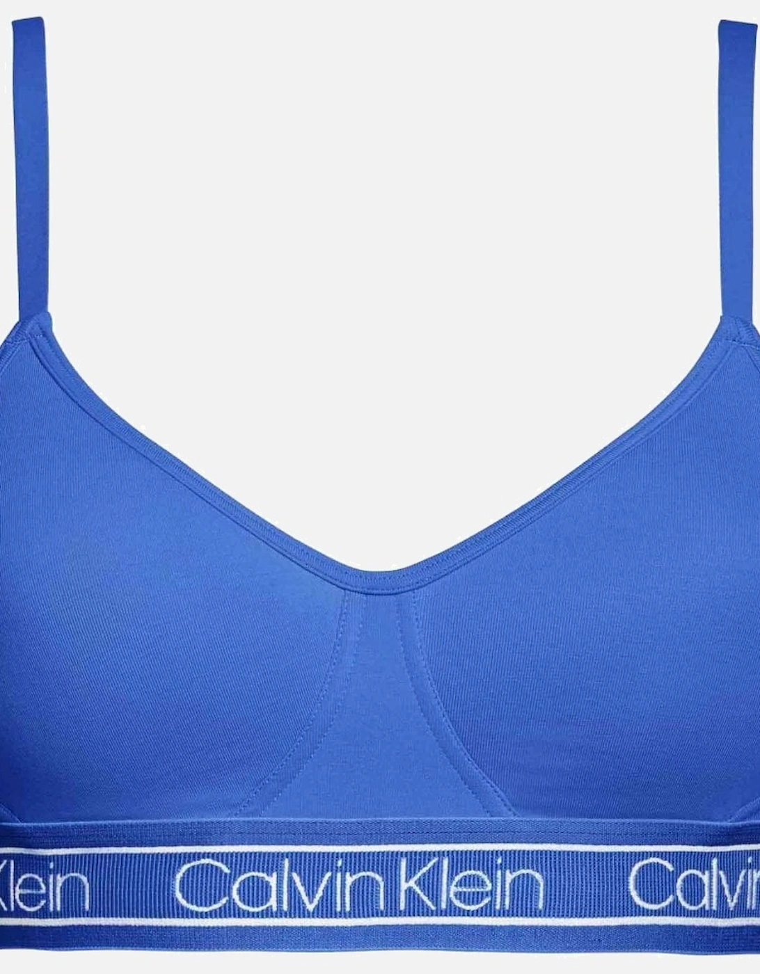 Calvin Klein Women's Light Lined Bralette, Stellar - Blue - Size: 12