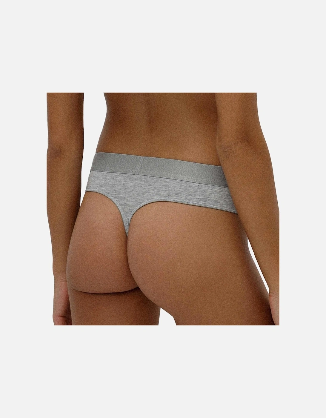 Red Label Thong, Grey