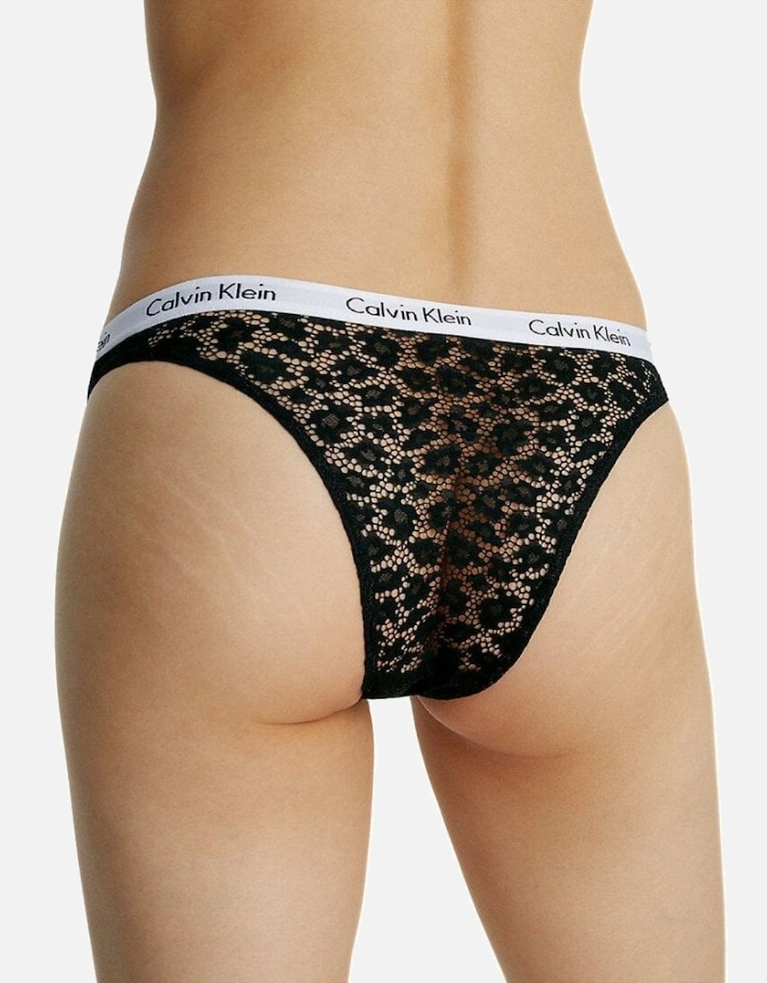 Carousel Lace Brazilian Brief, Black