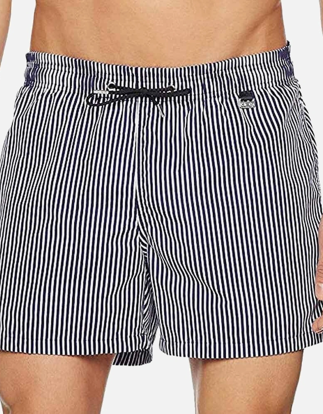 Regatta Beach Boxer, Navy Stripe, 3 of 2