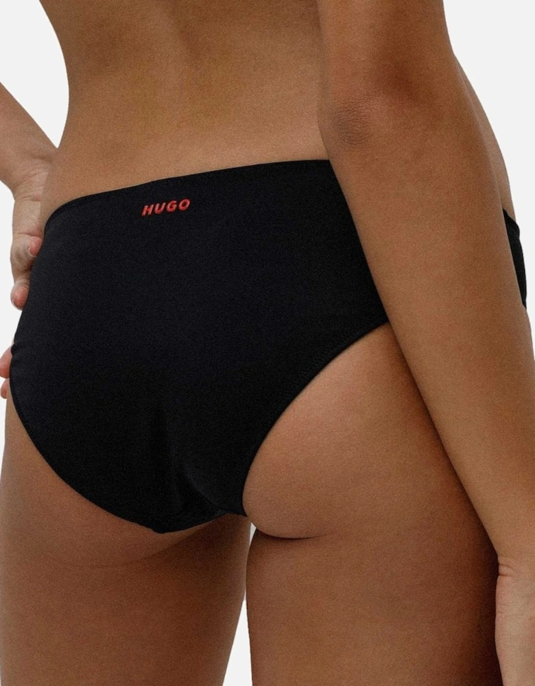 Logo Bikini Bottoms, Black