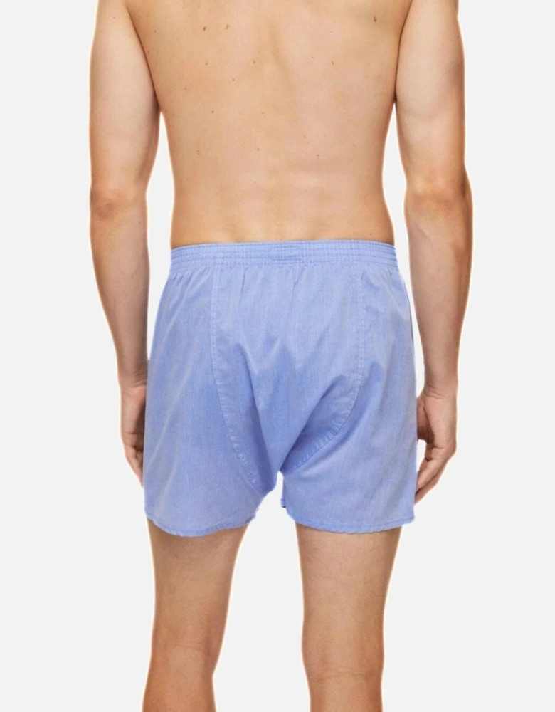 Amalfi Cotton Classic-Fit Boxer Shorts, Batiste Blue