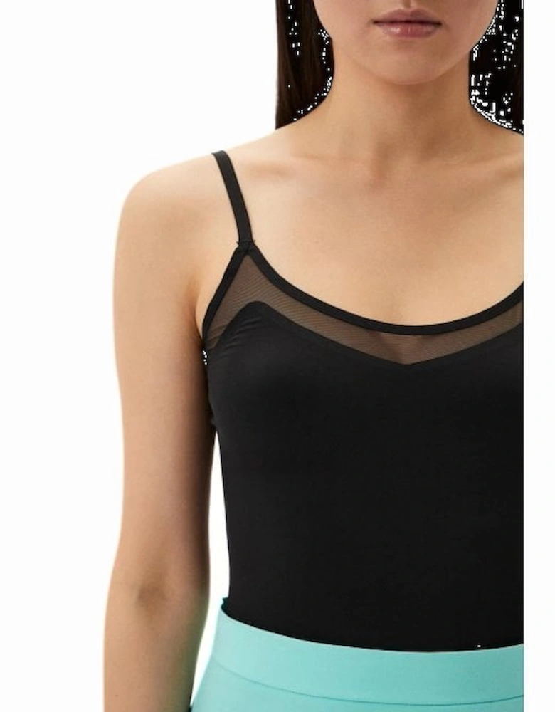 Audrey Camisole Vest Top, Black