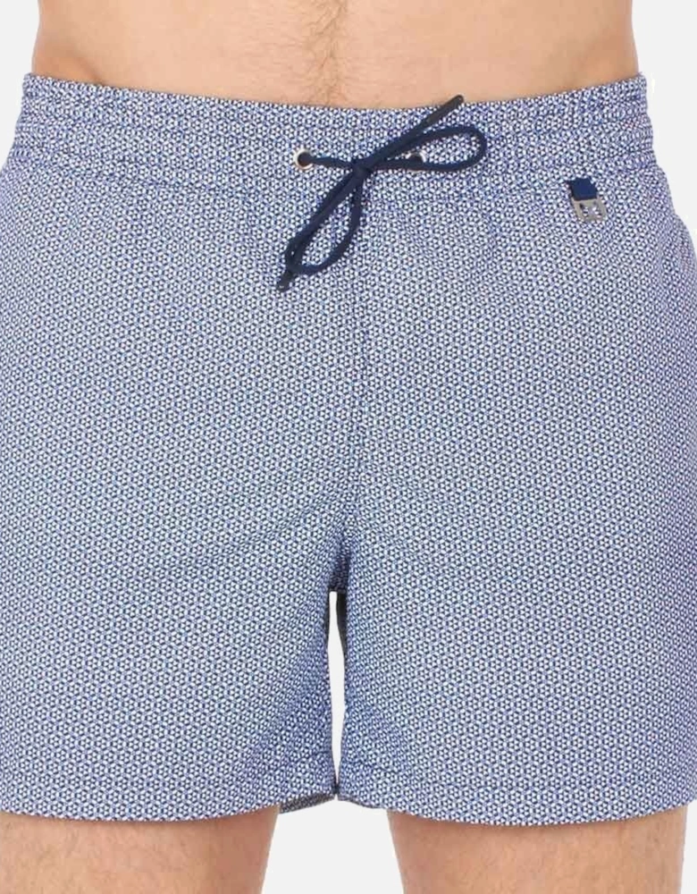 Topaz Swim Shorts, Navy / White