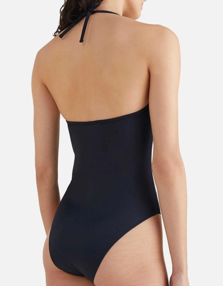 Bandeau One-Piece Swimsuit, Desert Sky