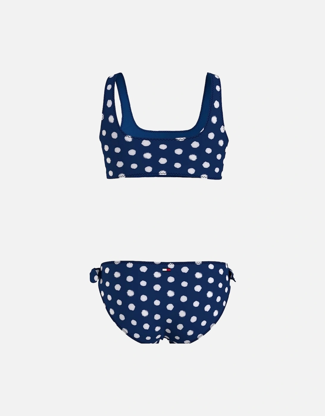 Girls Swim Bralette/Bikini Set, Hilfiger Polka Dot