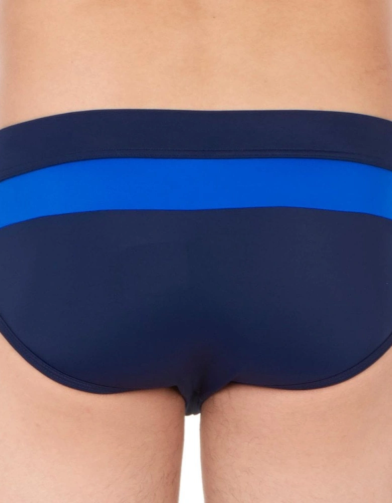 Barbado Swim Midi Briefs, Navy