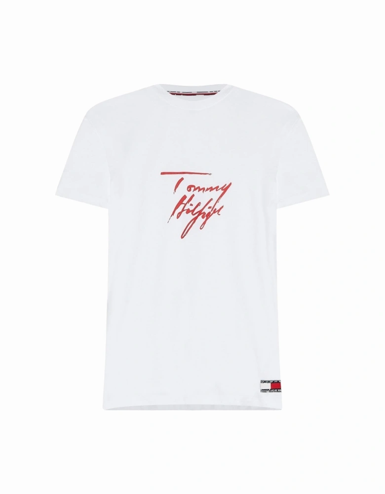 GIRLS Signature Logo T-Shirt, White