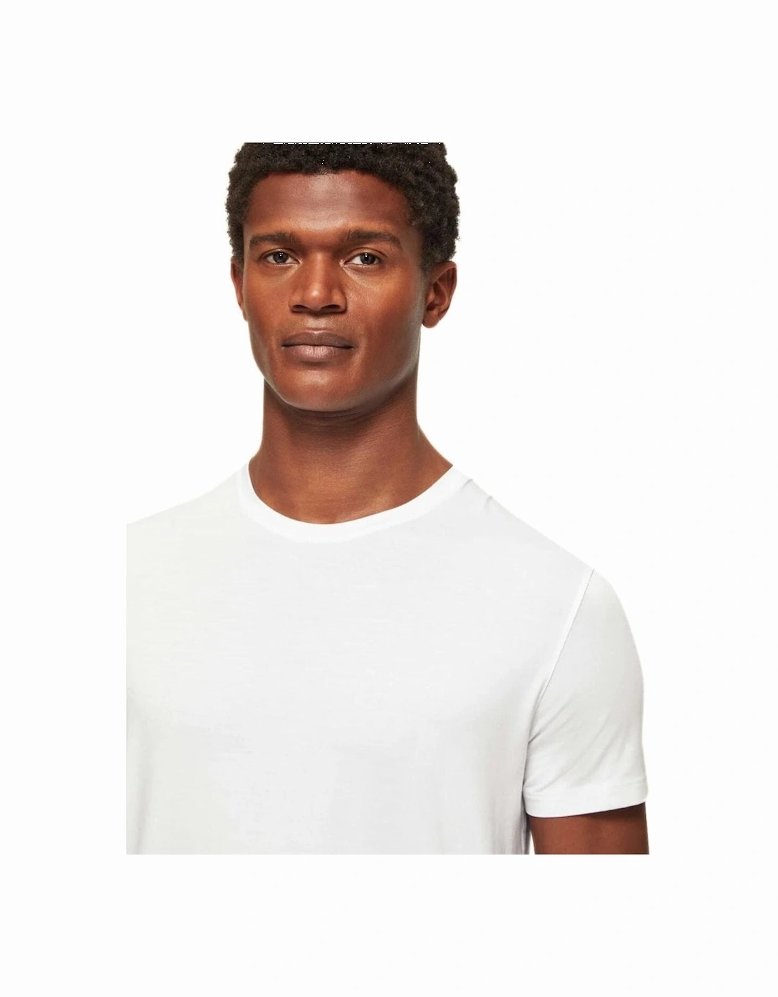 Basel Micromodal Stretch T-Shirt, White