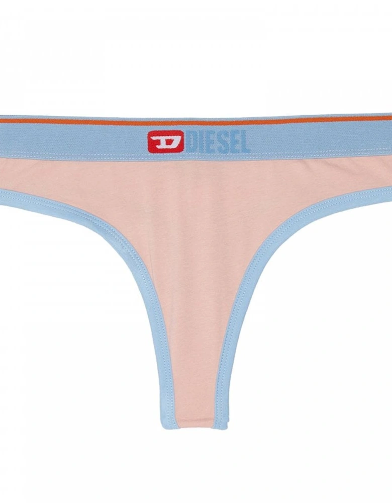 Ufst Starsy Thong, Pink/Blue Trim