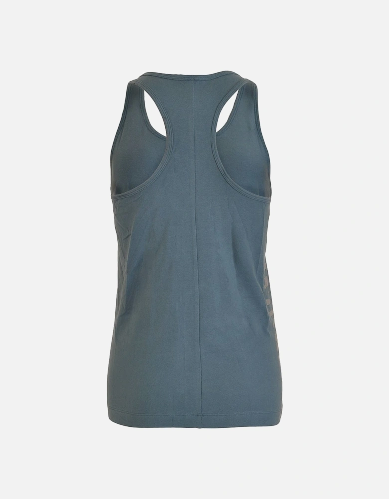 Seamless Logo Tank Top, Blue Steel