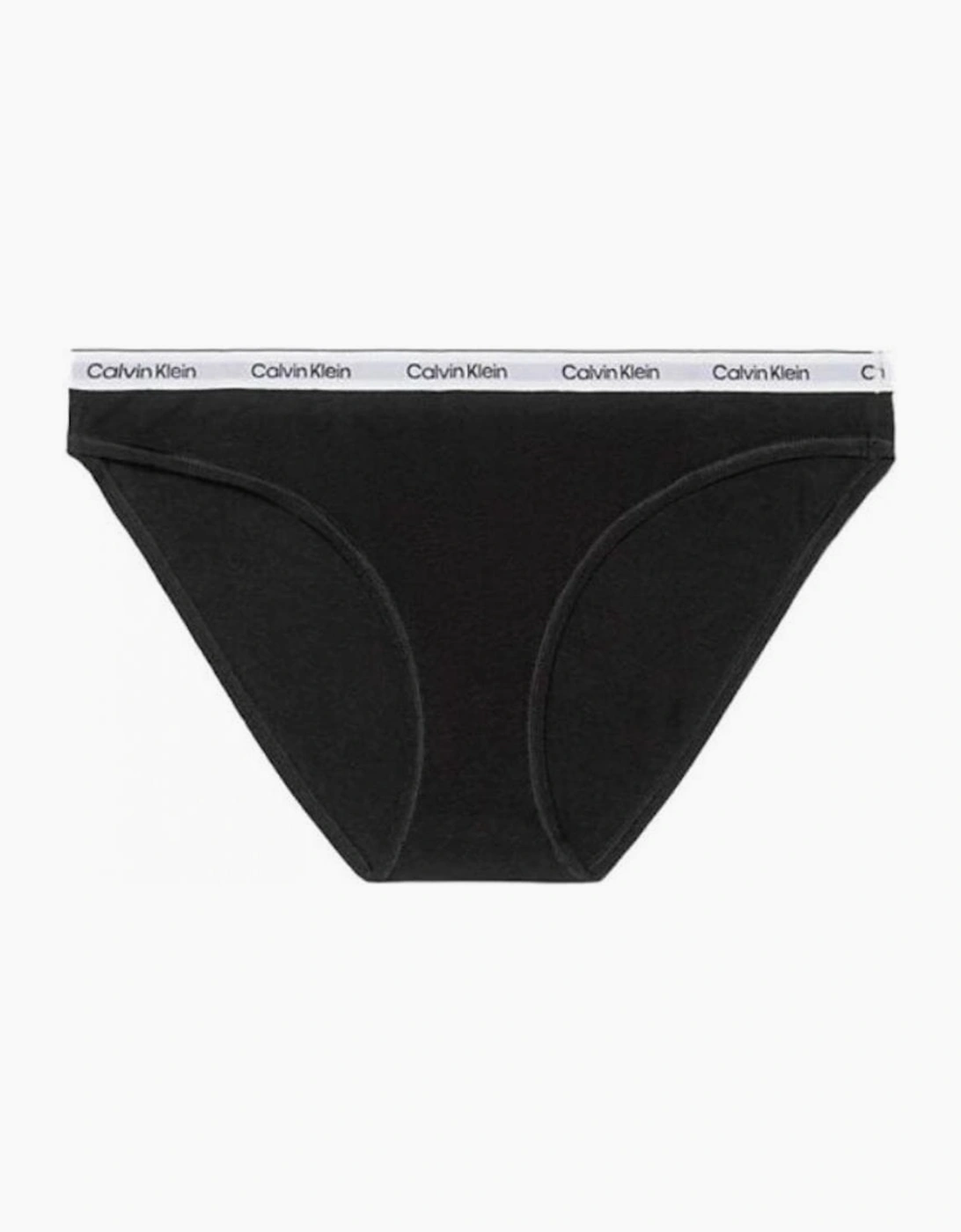 Calvin Klein Women's Black Modern Logo Bikini Brief, - : L