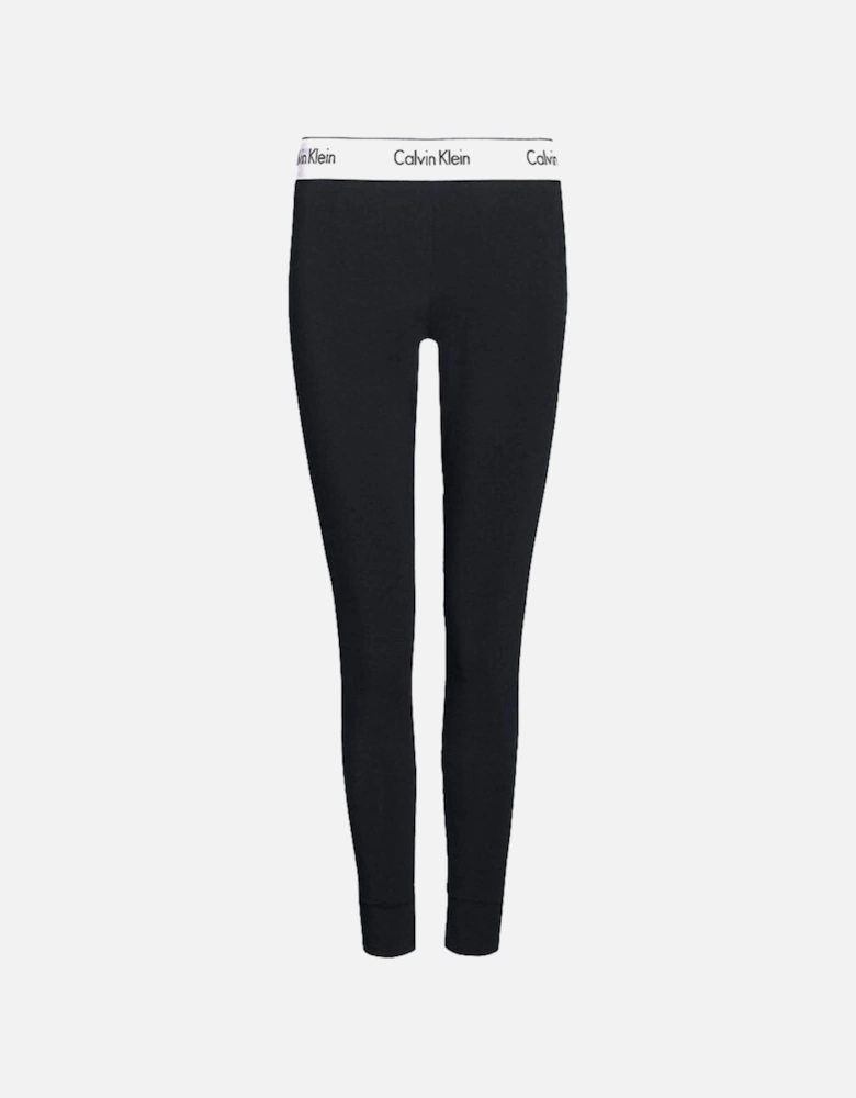 Modern Logo Leggings, Black