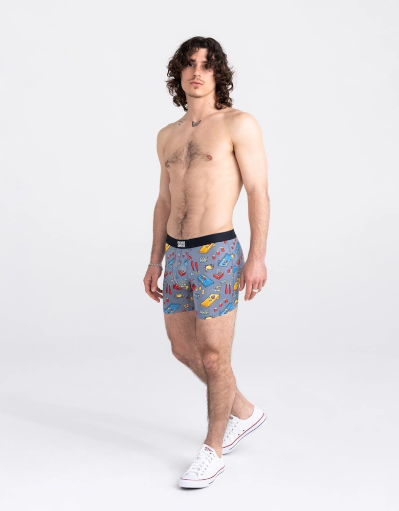 Vibe Super Soft Boxer Brief, Beer Olympics Grey