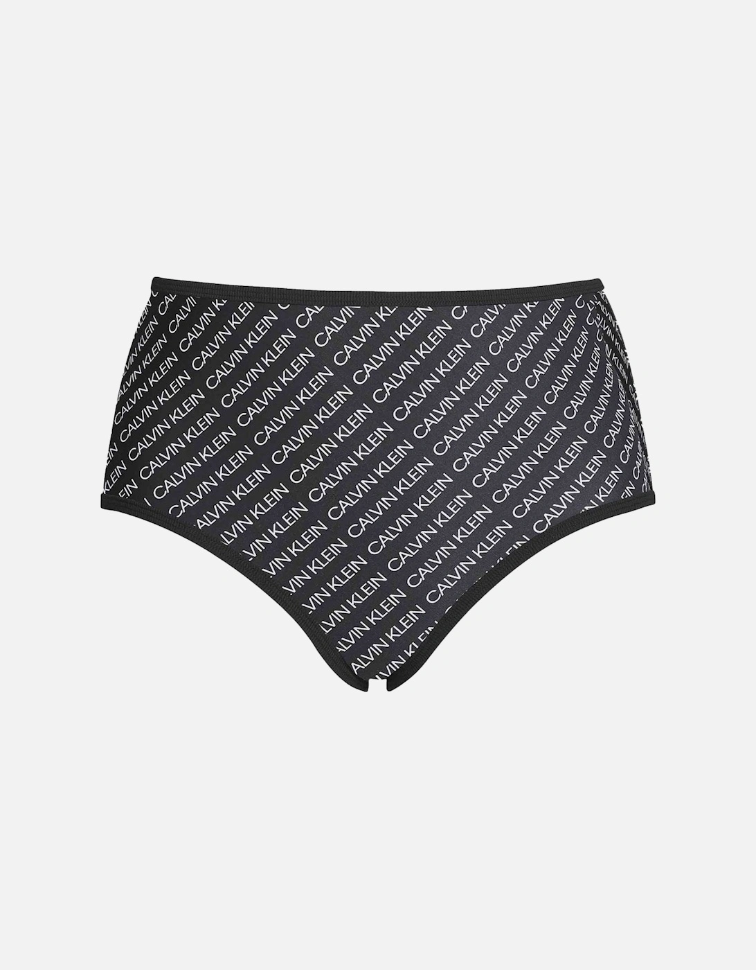 High Waist Swim Bikini, Core Diagonal Logo, 4 of 3