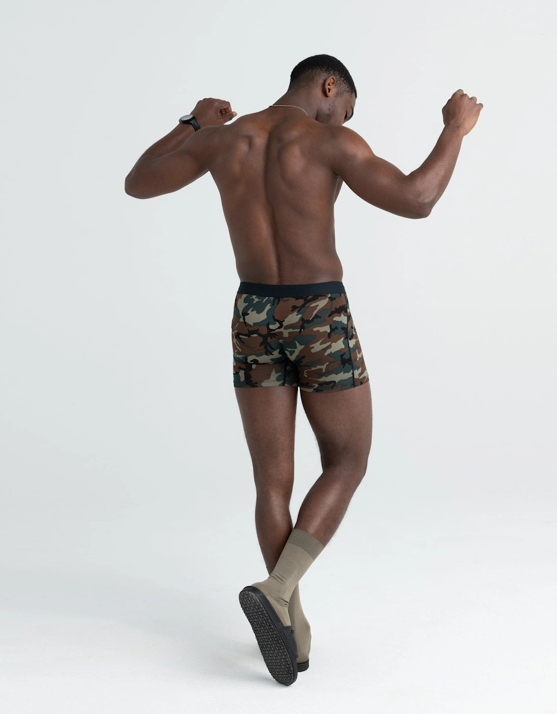 Vibe Super Soft Boxer Brief, Woodland Camo