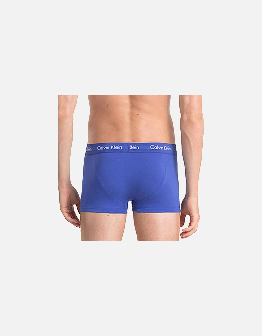 3-Pack Low-Rise Boxer Trunks, Black/Blue Shadow/Cobalt Water