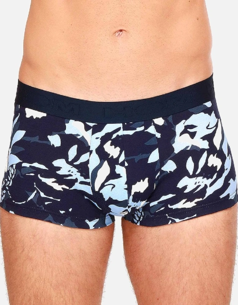 Vincent Cotton Stretch Trunk, Navy