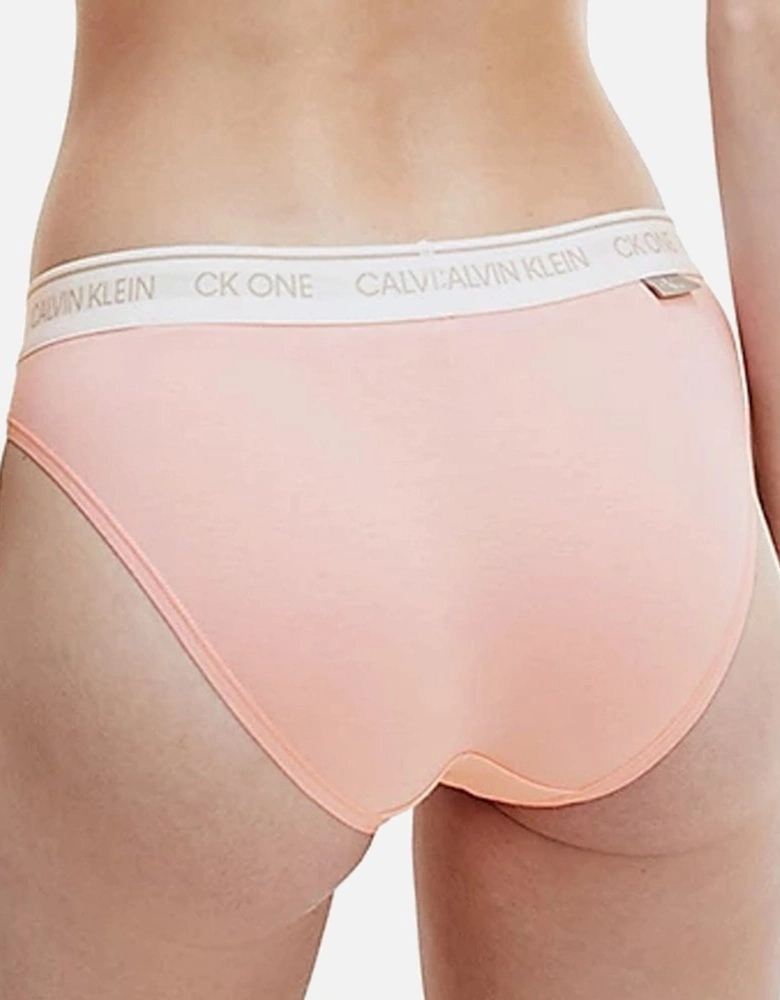 CK One Cotton Modal Blend Bikini Brief, Countryside Pink