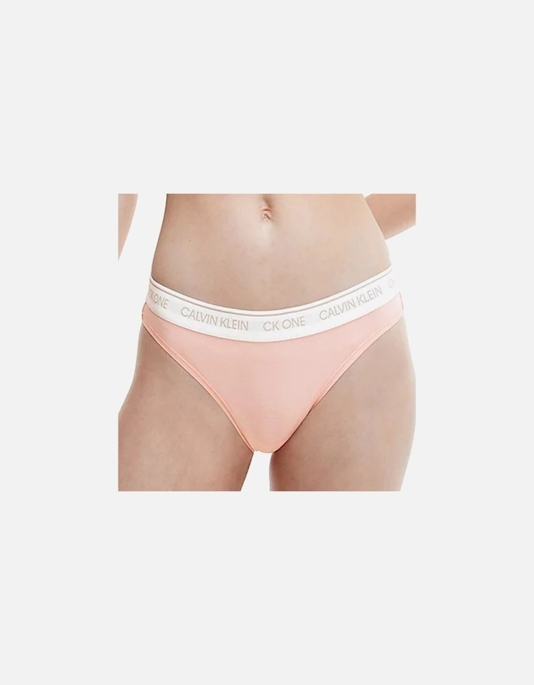 CK One Cotton Modal Blend Bikini Brief, Countryside Pink