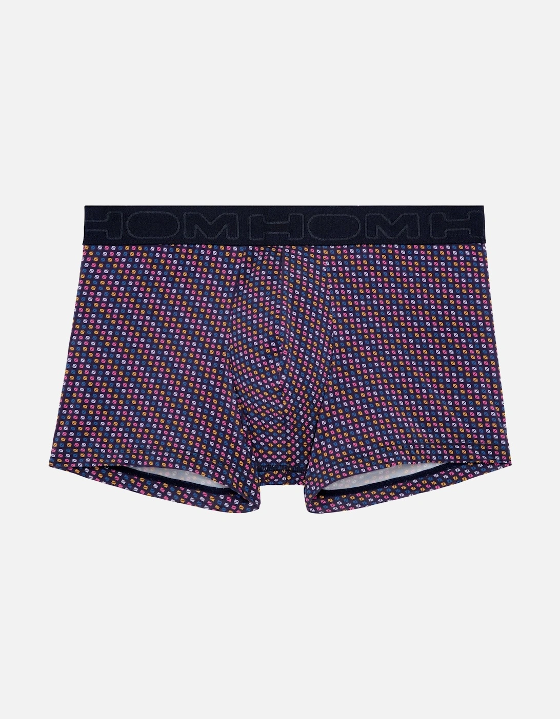 Muticolour Dots Hal Print Boxer Trunk, Navy/multi, 6 of 5