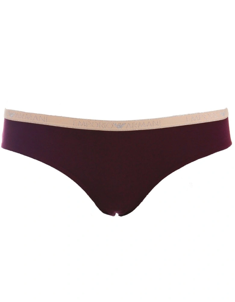 Visibility Sparkle Logo Brief, Plum Violet