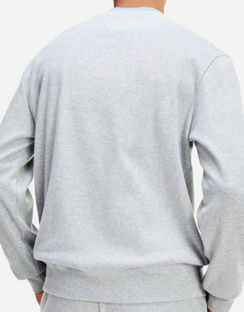 Long Sleeve LWK Track Top, Heather Grey