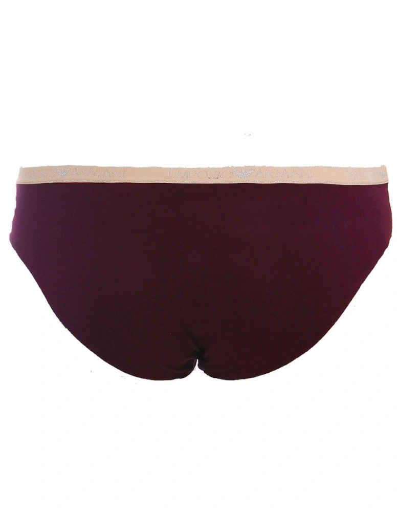 Visibility Sparkle Logo Brief, Plum Violet